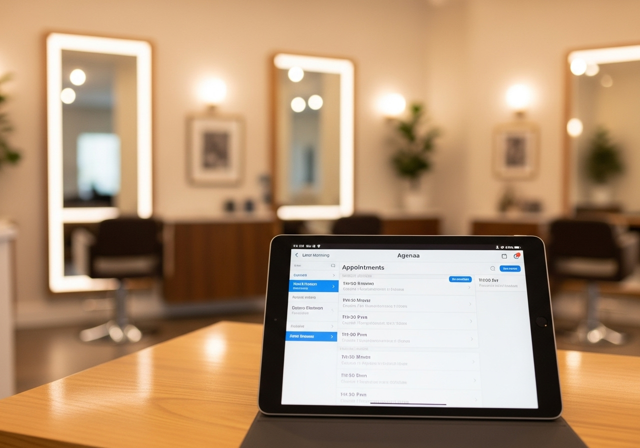 Publicidad en redes sociales en un teléfono.