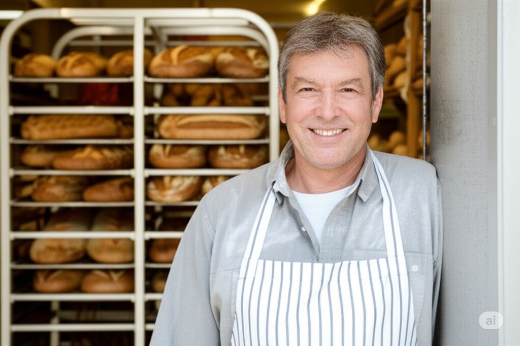 Una página web profesional mostrada en un monitor.